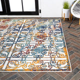 Cetara Ornate Trellis Indoor/outdoor Area Rug