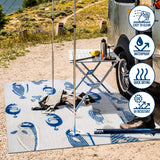 Algarve Modern Fish High-low Indoor/outdoor Area Rug