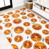 Aranciata Citrus Slice High-low Indoor/outdoor Area Rug