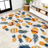 Ananas Bold Pineapple High-low Indoor/outdoor Area Rug