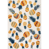 Ananas Bold Pineapple High-low Indoor/outdoor Area Rug