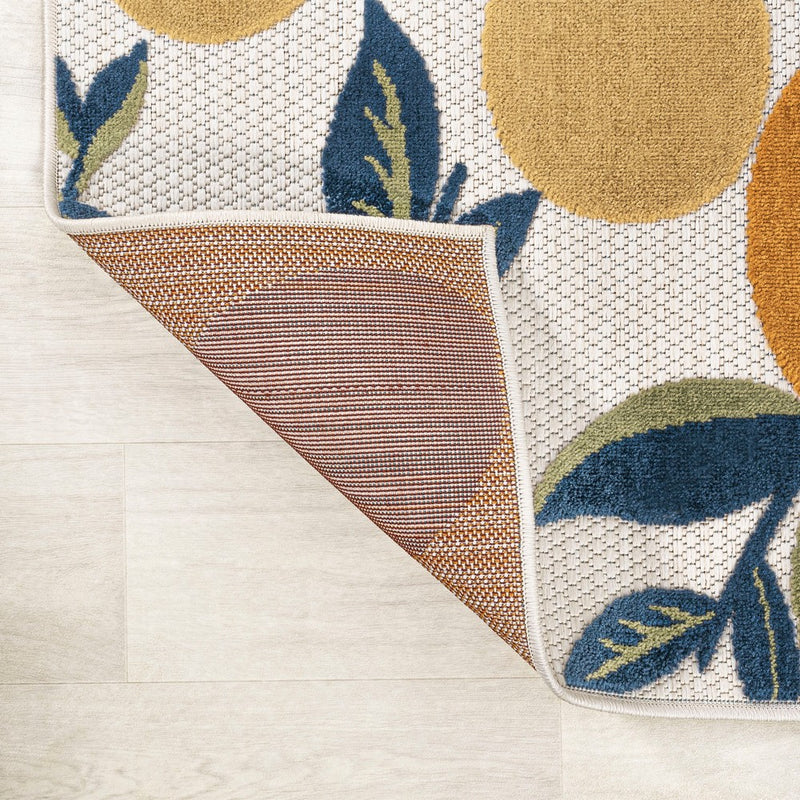 Limone Bold Lemon High-low Indoor/outdoor Area Rug