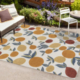 Limone Bold Lemon High-low Indoor/outdoor Area Rug