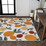 Limone Bold Lemon High-low Indoor/outdoor Area Rug