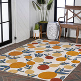 Limone Bold Lemon High-low Indoor/outdoor Area Rug