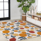 Limone Bold Lemon High-low Indoor/outdoor Area Rug