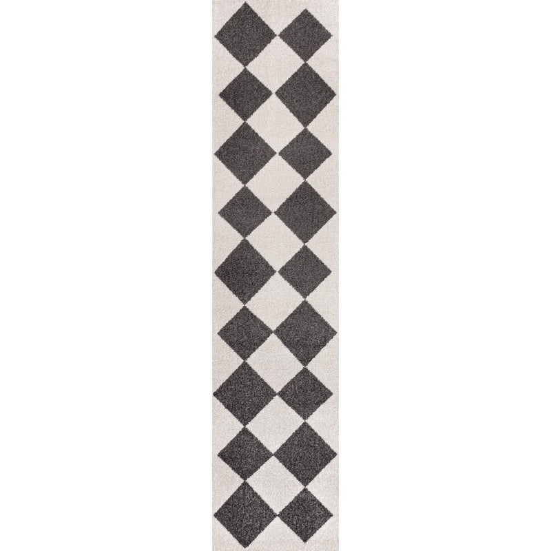 Draper Classic Geometric Diamond Pattern Area Rug
