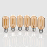Industrial Non-Dimmable T45-4W LED Edison Glass Bulbs with E26 Base - JONATHAN Y