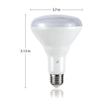 Smart BR30 Dimmable Light Bulb - Dimmable Color Changing LED; Compatible with Alexa and Google Home Assistant - JONATHAN Y