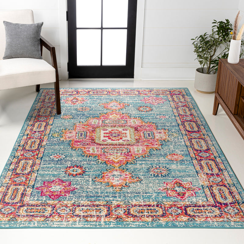 Bpl bohemian Flair Boho Vintage Medallion Area Rug