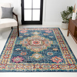 Bpl bohemian Flair Boho Vintage Medallion Area Rug