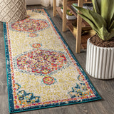 Imara Bohemian Flair Boho Vintage Medallion Area Rug