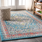 Kristina bohemian Flair Boho Vintage Medallion Area Rug