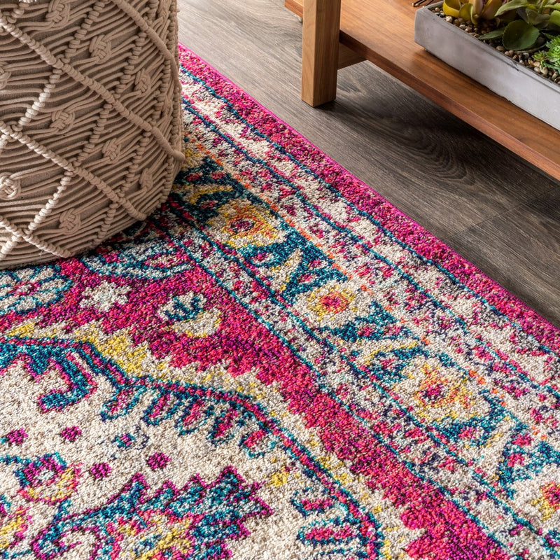Kristina bohemian Flair Boho Vintage Medallion Area Rug