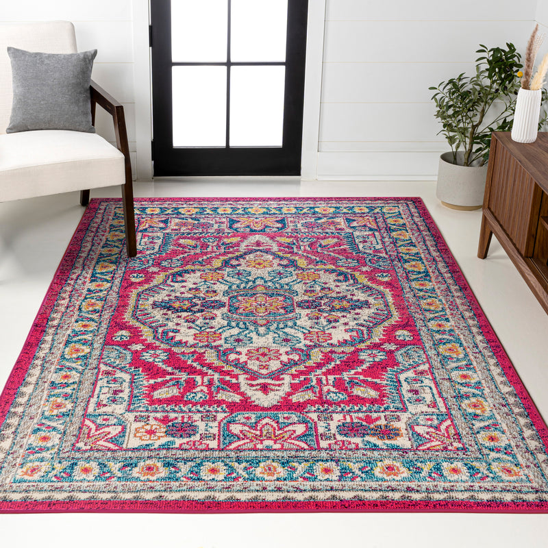 Kristina bohemian Flair Boho Vintage Medallion Area Rug