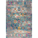 Vibrant bohemian Flair Boho Vintage Medallion Area Rug