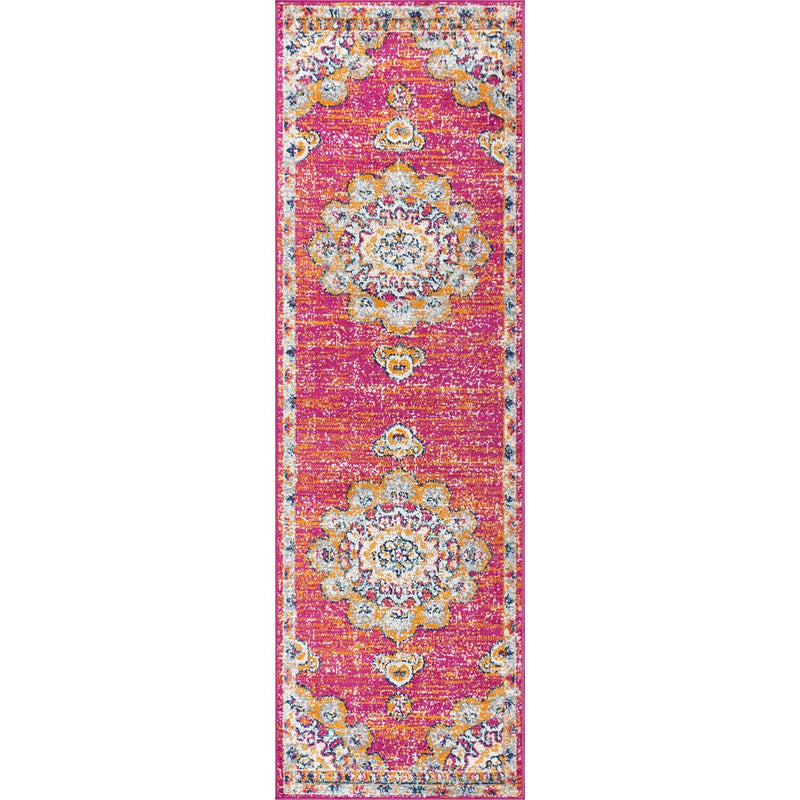 Leann bohemian Flair Boho Vintage Medallion Area Rug