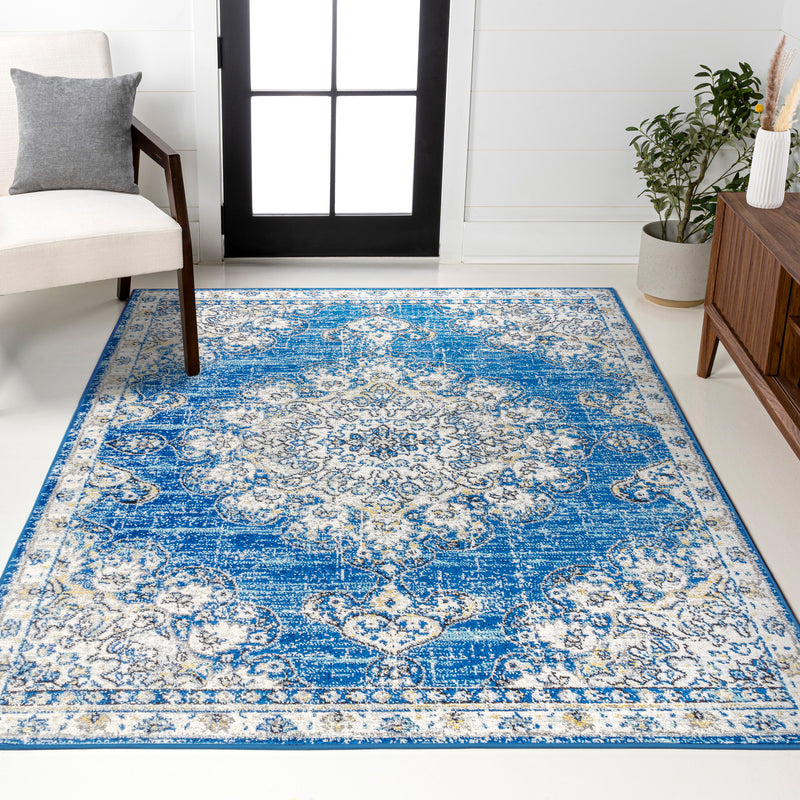 Leann bohemian Flair Boho Vintage Medallion Area Rug