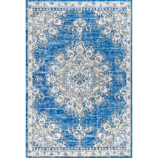 Leann bohemian Flair Boho Vintage Medallion Area Rug