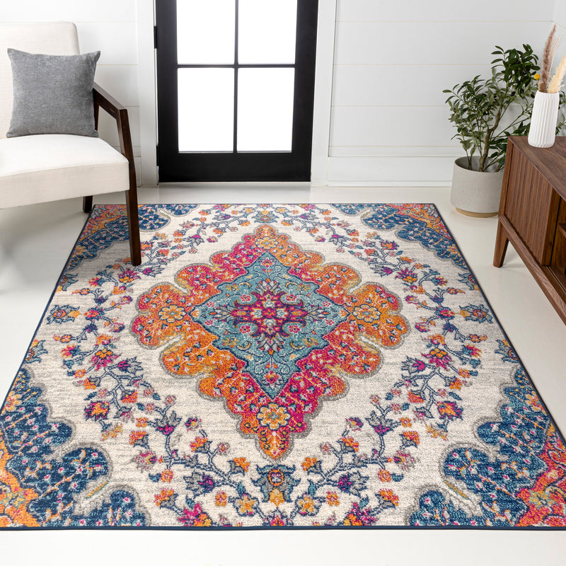 Bohemian Flair Boho Vintage Medallion Area Rug