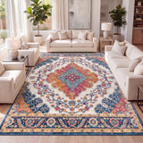 Bohemian Flair Boho Vintage Medallion Area Rug