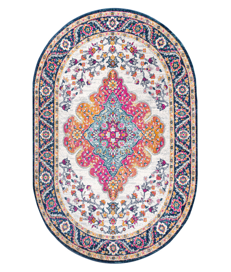 Bohemian Flair Boho Vintage Medallion Area Rug