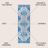 Bohemian Flair Boho Vintage Medallion Area Rug