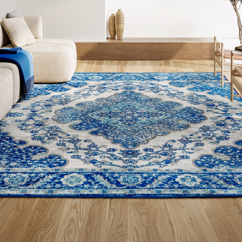 Bohemian Flair Boho Vintage Medallion Area Rug