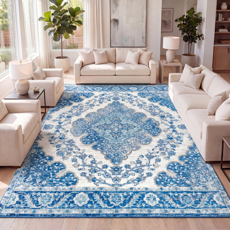 Bohemian Flair Boho Vintage Medallion Area Rug