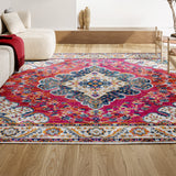 Bohemian Flair Boho Vintage Medallion Area Rug