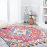 Bohemian Flair Boho Vintage Medallion Area Rug