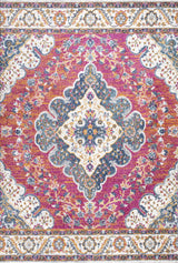 Bohemian Flair Boho Vintage Medallion Area Rug
