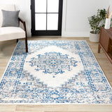 Inigo Cottage Medallion Area Rug