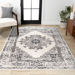 Inigo Cottage Medallion Area Rug