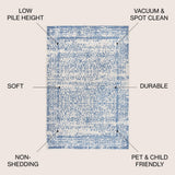 Azul Filigree Area Rug