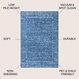 Azul Filigree Area Rug