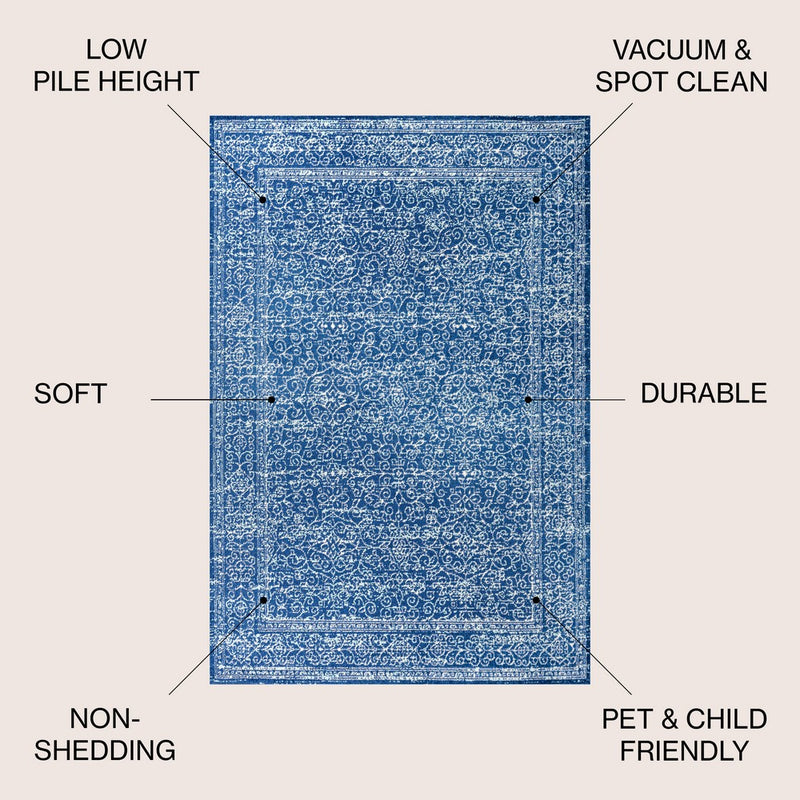 Azul Filigree Area Rug