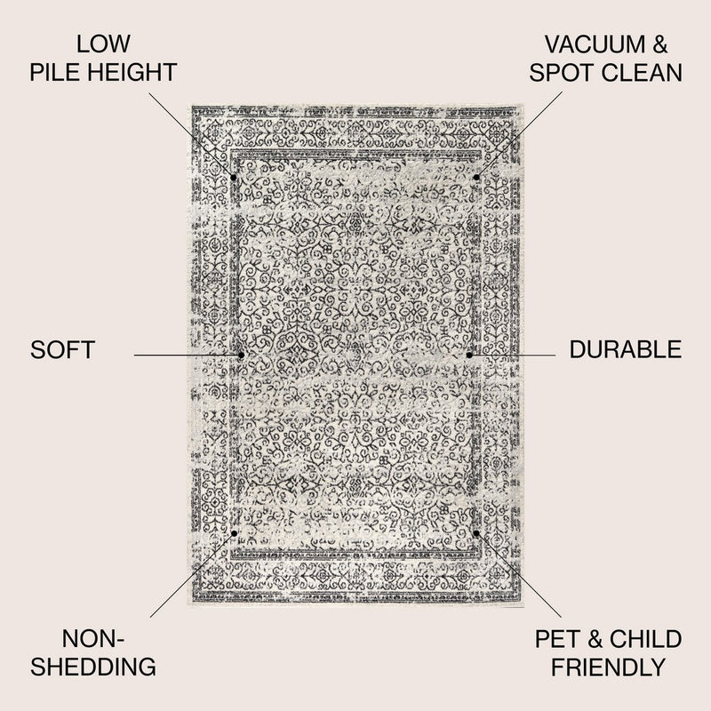 Azul Filigree Area Rug