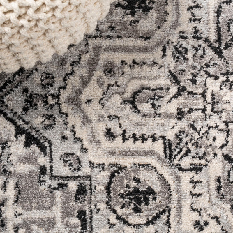 Denia Ornate Geometric Medallion Area Rug