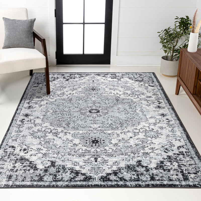 Anaise Ornate Boho Medallion Area Rug