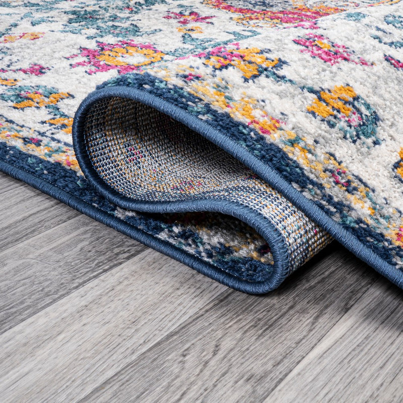 Anaise Ornate Boho Medallion Area Rug
