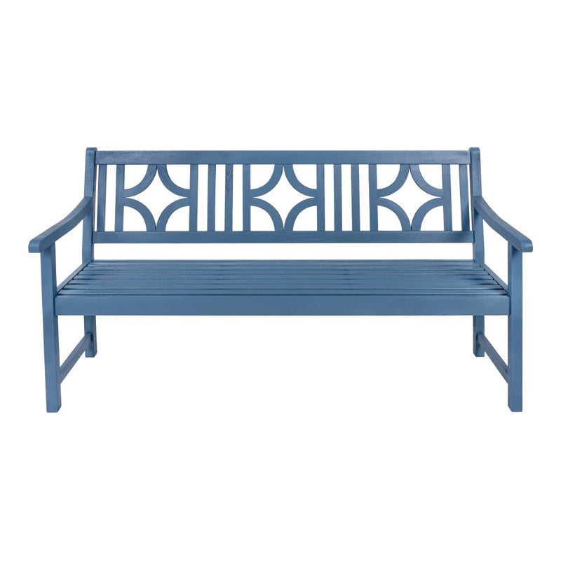 Sloane Ogee Diamond-Back 600-Lbs Support Acacia Wood Outdoor Garden Patio Bench