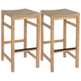 Light Teak/Ivory (Set of 2)