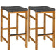 Light Teak/Grey (Set of 2)