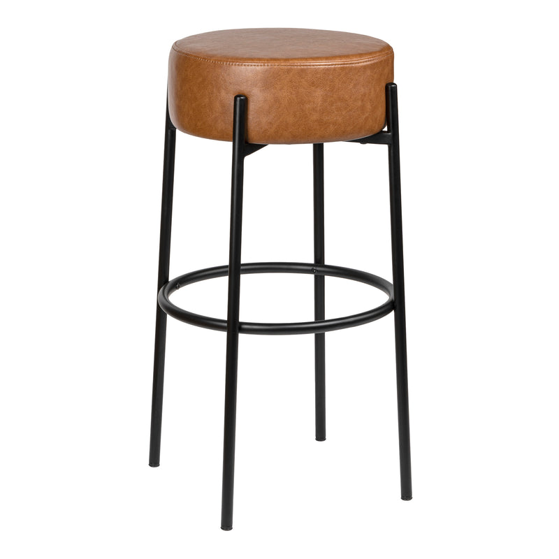 Paola Modern  Metal/Bouclé Cushioned Counter & Bar Stool - JONATHAN Y