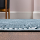 Porter Geometric Art Deco Fan Pattern High-low Area Rug
