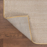 Cole Modern Minimalist Pinstripe High-low Area Rug