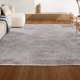 Cole Modern Minimalist Pinstripe High-low Area Rug