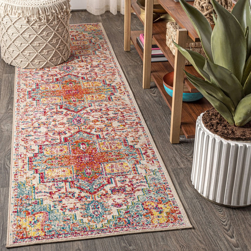 Zafra Vintage Medallion Area Rug