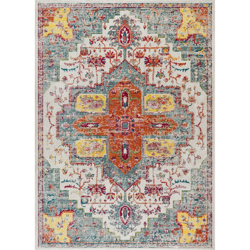 Zafra Vintage Medallion Area Rug